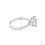 Solitaire Round Brilliant Diamond Engagement Ring 70118 - Image 5