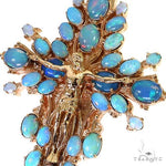 Sovereign's Halo Opal Cross pendant 69449 - Image 3