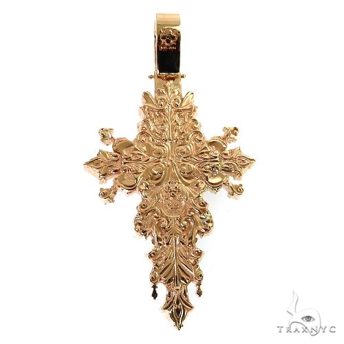 Sovereign's Halo Opal Cross pendant 69449 - Image 4