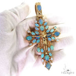 Sovereign's Halo Opal Cross pendant 69449 - Image 7