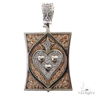 Spade Card Diamond Pendant 68700 - Image 1