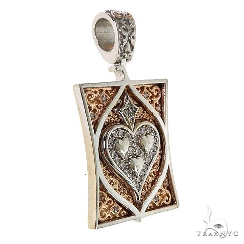 Spade Card Diamond Pendant 68700 - Image 2