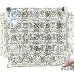 14K White Gold Sparkling Iced Diamond Ring 25769 - Image 2
