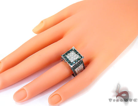 Sparkling Iced Diamond Ring 26840 - Image 7