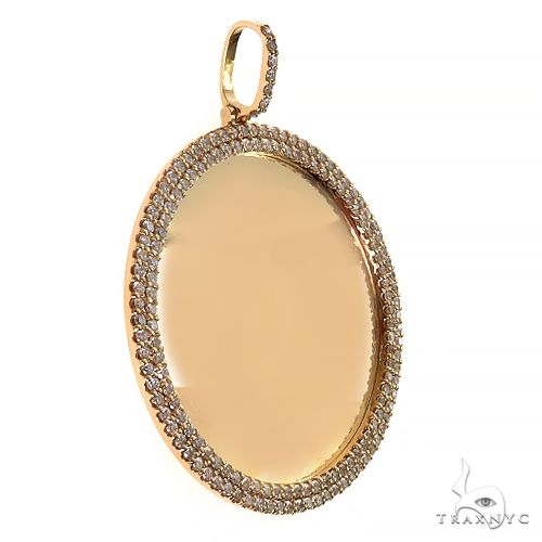 Sparkling Memories 2 Row Diamond Photo Pendant 69624 - Image 2