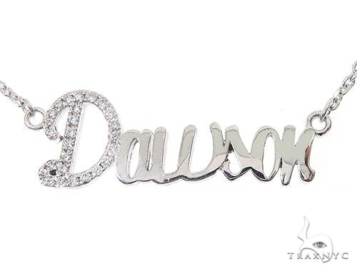 Special Custom Name Pendant Dawson 14K Gold with 16 inch chain 65235 - Image 1