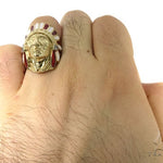 Special Bezel Diamond Indian Ring 45295 - Image 8