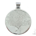 Special Custom Medallion Coin Centario Pendant with Engraving 65241 - Image 3