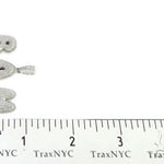 Special Custom White Gold Iced Out Diamond BAM Name Pendant 65249 - Image 7