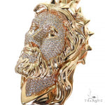 Spikes Crown Jesus Head Diamond Pendant 69120 - Image 4