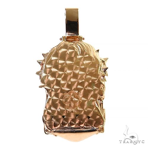 Spikes Crown Jesus Head Diamond Pendant 69120 - Image 5