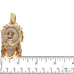 Spikes Crown Jesus Head Diamond Pendant 69120 - Image 6