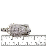 Spikes Crown Jesus Head Diamond Pendant 69404 - Image 5