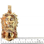 Spikes Crown Jesus Head Pendant Large 69148 - Image 6