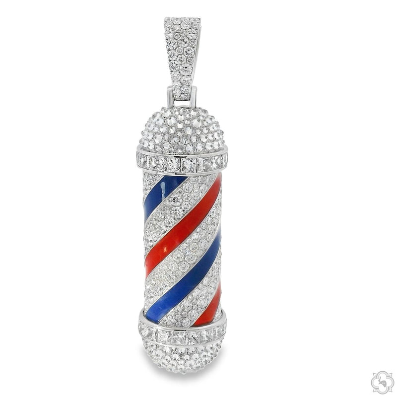 Spin Fade Barber Pole Pendant 70553 - Image 1