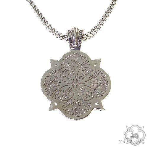 GIVEAWAY OVER Silver Trax Logo Pendant Set  With Franco Chain SOLD OUT  2004 - Image 4