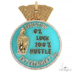 Spinning Photo Pendant With Glow In The Dark Enamel 68024 - Image 1