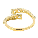 Spiral Graduated Diamond Ring 70762 - Image 3