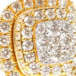 Square Cluster Diamond Ring 64196 - Image 3