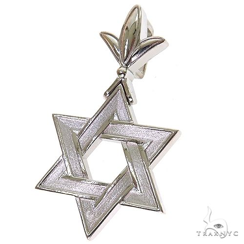 Star Of David Pendant Large 69577 - Image 3