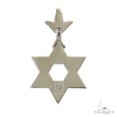 Star Of David Pendant Large 69577 - Image 4