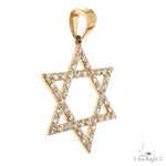 Star of David Diamond Pendant 17152 - Image 2