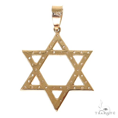 Star of David Diamond Pendant 17152 - Image 4