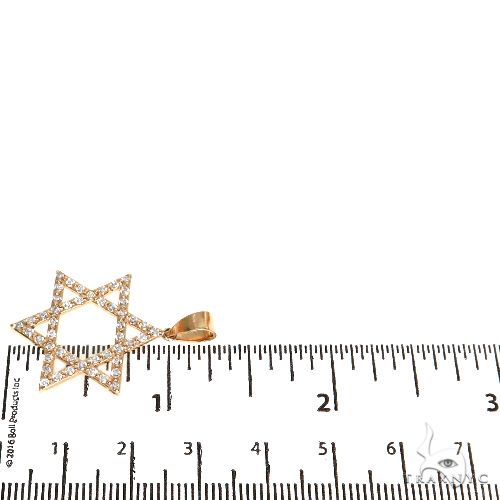 Star of David Diamond Pendant 17152 - Image 6