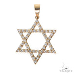 Star of David Diamond Pendant 17152 - Image 1
