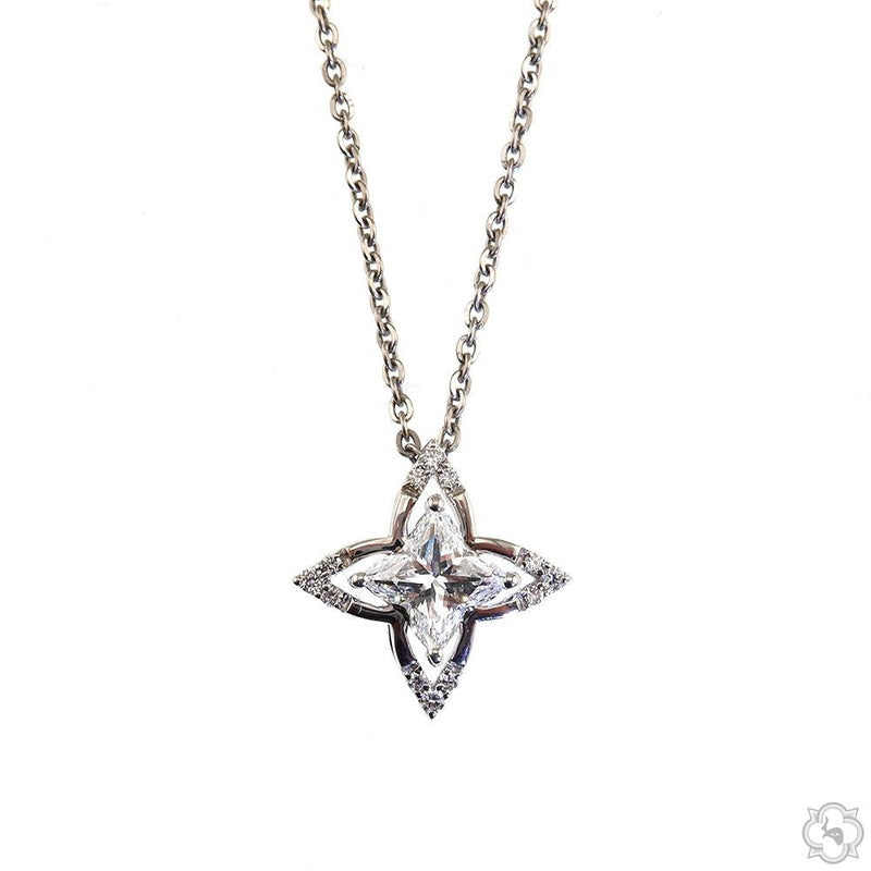 Starlight Bloom Diamond Pendant 70552 - Image 1