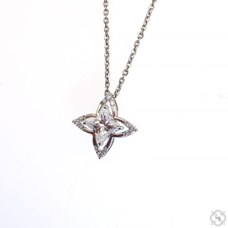 Starlight Bloom Diamond Pendant 70552 - Image 2