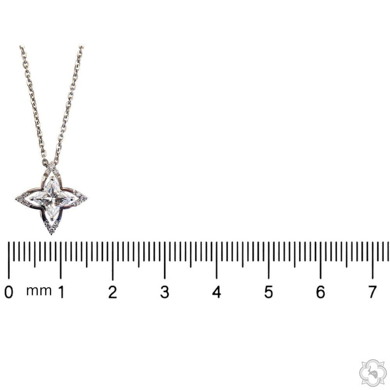 Starlight Bloom Diamond Pendant 70552 - Image 4
