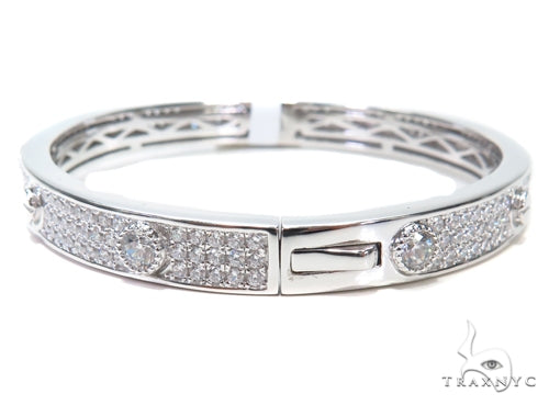 Sterling Silver Bangle Bracelet 41122 - Image 2