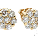 Stud Diamond Earrings 26816 - Image 2