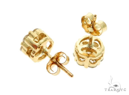 Stud Diamond Earrings 26816 - Image 3