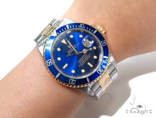 Pre-Owned Rolex Submariner Steel 16803 41809 - Image 11