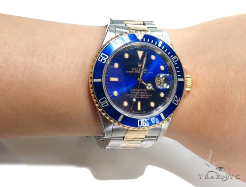Pre-Owned Rolex Submariner Steel 16803 41809 - Image 12
