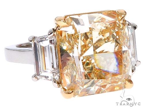 Sunrise Beam Diamond Engagement Ring 64463 - Image 1