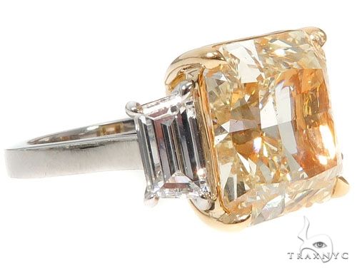Sunrise Beam Diamond Engagement Ring 64463 - Image 2