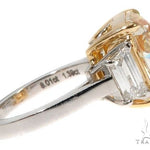Sunrise Beam Diamond Engagement Ring 64463 - Image 5