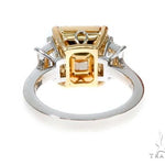 Sunrise Beam Diamond Engagement Ring 64463 - Image 6