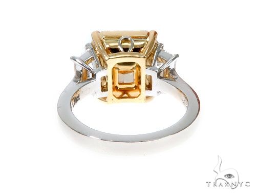 Sunrise Beam Diamond Engagement Ring 64463 - Image 6