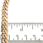 Super Emerald 2 Tone Miami Cuban Link Bracelet 67240 - Image 7