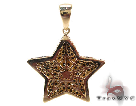 Super Mario Bros Star Black Color Diamond Pendant 26902 - Image 6