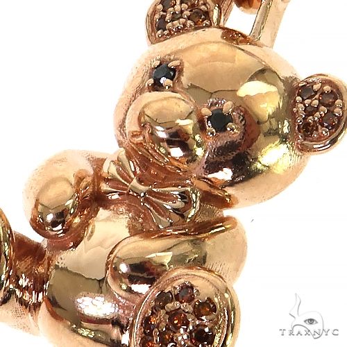 Trax Teddy Bear Diamond Pendant 68646 - Image 3
