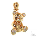 Heavy Trax Teddy Bear Diamond Pendant 68647 - Image 2