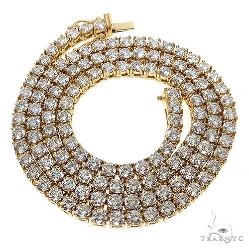 Tennis Chain 24.2 inches 4.4 mm lab diamonds 69844 - Image 3