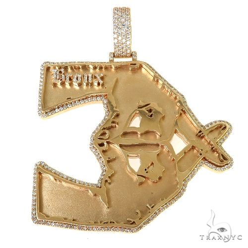 The Bronx Logo Diamond Pendant 67872 - Image 1