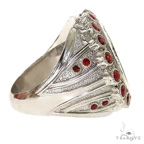 The Last Supper Crimson Ember Sapphire Ring 69584 - Image 3