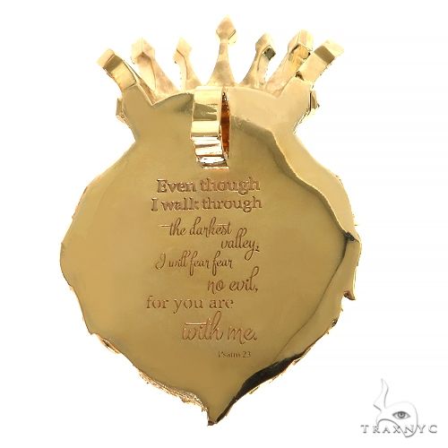 The Royal King Lion Diamond Pendant 68477 - Image 5